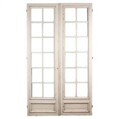 an open window on a white background