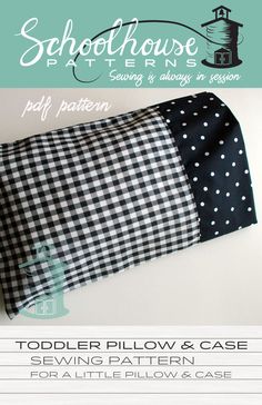 the sewing pattern for this pillow is easy to sew