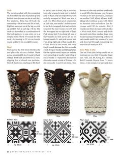 knitted mittens and gloves are featured in an article