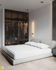 interior bedroom design modern Inspiration Bedroom Ideas, Aesthetics Bedroom, Modern Luxury Bedroom Design, Bedroom Wallpaper Ideas, Bedroom Ideas Master, Decor Bedroom Ideas, Colors Bedroom, Bedroom Ideas For Couples, Bedroom Aesthetics