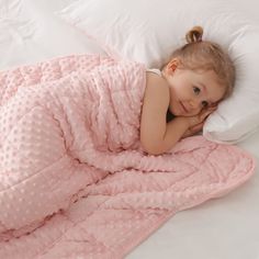 PRICES MAY VARY. 【HULOO SLEEP PREMIUM WEIGHTED BLANKET】Our kids minky weighted blankets 7 pounds with (0.88mm)premium glass beads inside,and have extra breathable microfiber layers prevent tear and leakage of beads.they look and feel like beach sand, sugar,or salt.This makes them the top choice in the industry for filling weighted blankets. 【KIDS MINKY WEIGHTED BLANKET】Super soft breathable minky material.5"x 5" grids to distribute odorless glass beads inside the weighted blanket evenly for a be Weighted Blanket For Kids, Good Gifts For Parents, Modern Blankets, Weighted Blankets, Heavy Blanket, Pink Blanket, Twin Blanket, Weighted Blanket, Pink Brand