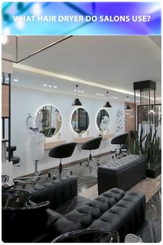 Having a haircut at a salon is always a great idea as the stylists have the ideal tools to make sure your hair looks its best. They use high-quality products, and their hair dryers are also top-notch.