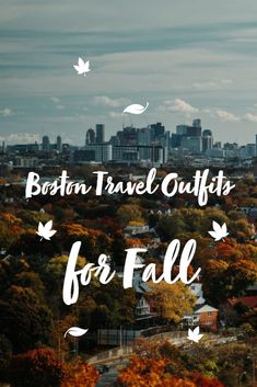 the boston travel outfits for fall