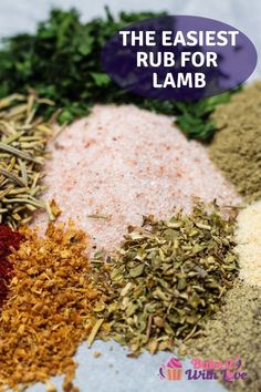 the best rub for lamb seasoning and spices to use in your food preparation recipe