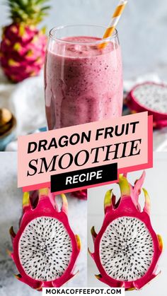 Refresh your taste buds with a vibrant dragon fruit smoothie! Packed with antioxidants, fiber, and vitamin C, this smoothie is perfect for boosting immunity and keeping you energized. #DragonFruitSmoothie #HealthySmoothie #Superfoods #RefreshingDrinks Dragon Fruit Recipe, Dragon Fruit Smoothie Recipe, Dragonfruit Recipes, Fruit Smoothie Recipe, Boosting Immunity, Dragon Fruit Smoothie, Fruit Smoothie Recipes Healthy, Refreshing Snacks, Green Detox Smoothie