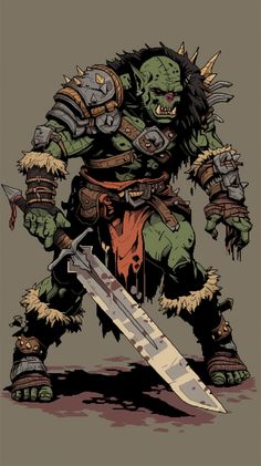 Dnd Concept Art, Goblin Art, Warhammer 40k Art, Fantasy Monster