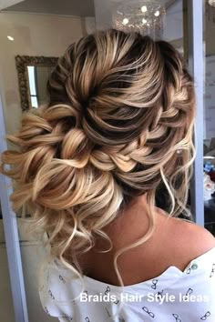 Long Hair And Short Hair, Beautiful Wedding Hairstyles, Hairstyles Hoco, Braided Bun Hairstyles, Braided Prom Hair, Hoco Hairstyles, Prom Hairstyles For Long Hair, Wedding Hair Inspiration