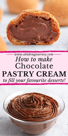 how to make chocolate pastry cream