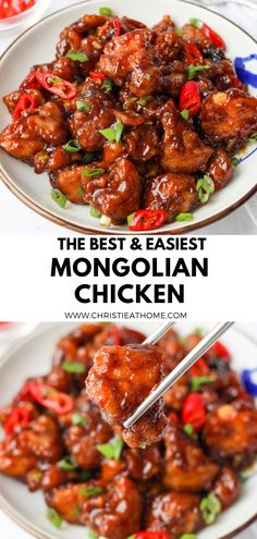 the best and fastest chinese chicken recipe is in this easy to make, delicious dish