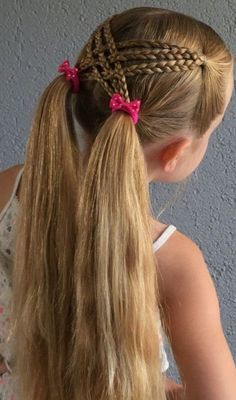 Butterfly Hairstyles For Kids, Hair Styles For Kids Easy, Hairstyles For Kindergarteners, Hair Styles Kids, Toddler Hairstyles Girl Fine Hair, Easy Little Girl Hairstyles