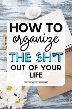 Getting Organized At Home, Declutter Your Life, Organization Printables, Household Organization, Organize Declutter, Organization Planning, Health Wealth, Home Organization Hacks, How To Organize