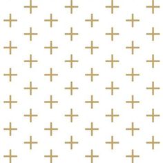 a white background with gold crosses on it