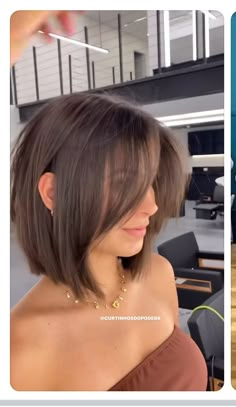 Bob Lung, Way Down We Go, Sleek Short Hair, Blonde Hair Goals, Rambut Brunette, Lovely Makeup, Blonde Hair Transformations, Mom Cut, Hair Fixing