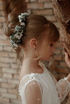 Girls Updo Hairstyles, Party Hairdo, Bridal Party Hair