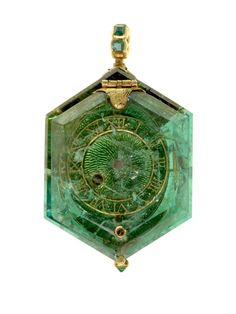 Emerald Crystal Watch, ca 17th Century Cheapside Hoard, 17th Century Jewelry, Emerald Watch, Museum Of London, Smart Tiles, Emerald Crystal, Watch Set, London Museums, Crystal Watches