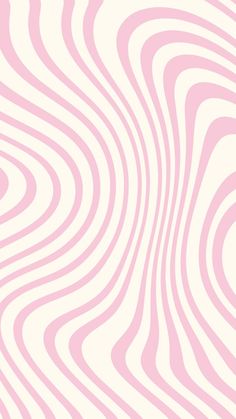 an abstract pink and white background with wavy lines