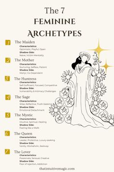 the seven feminine archetys