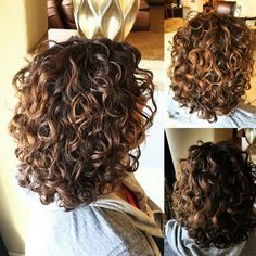 Perm Curls, Spiral Perm, Perm Hair, Permed Hairstyles, Curly Hair Tips, Curly Hair Cuts, Short Curly Hair