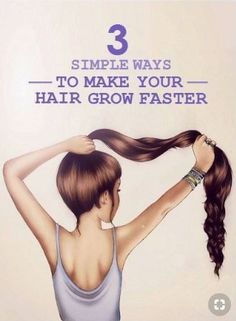 Let’s be real: Nothing makes a girl feel better than having a good hair. Telogen Effluvium, Help Hair Grow Faster, Ways To Grow Hair, Caster Oil, Make Hair Grow Faster, Healthy Natural Hair Growth, Help Hair Grow