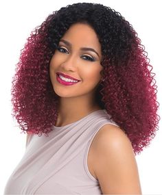 Empress Syn Kinky Curl Custom Lace Front Edge Wig | Empress Lace Wig | Paks.co.uk