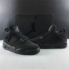 #ad Premium Air Jordan 4 Bred Reimagined Black Cat 2024 Shoes Sneakers, Sporting Goods Air Jordan 4 Black Cat, Air Jordan 4 Bred, 2024 Shoes, Jordan 4 Bred, Jordan 4 Black, Custom Jordans, Nike Air Jordan Shoes