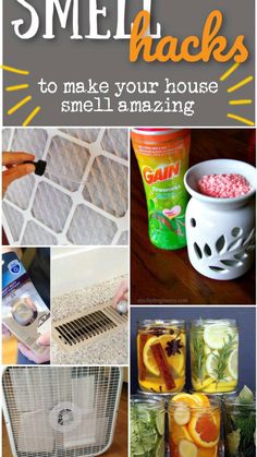 there are many different things that can be used to make homemade smellless air fresheners