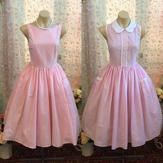 🌸 Twin Pinks 🌸 Housewife Clothes, Wardrobe Overhaul, 80s Inspired Outfits, 1950s Dresses, Character Inspired Outfits, Rockabilly Outfits, Kawaii Fashion Outfits, Diy Dress