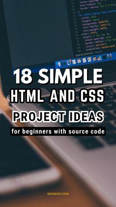 HTML (Hypertext Markup Language) and CSS (Cascading Style Sheets) form the foundation of web development, allowing developers to create visually appealing and user-friendly websites. This article offers a comprehensive list of HTML and CSS project ideas that can help you build a solid portfolio and deepen your understanding of web design. Working on HTML and CSS projects is a great way to improve your skills and build a portfolio that showcases your abilities. Whether you are creating a simple portfolio website or a complex online store, each project offers an opportunity to learn and grow as a web developer. Start with the basics and gradually take on more challenging projects as you gain confidence. Happy coding! Html And Css Project Ideas, Web Design Html Css, Software Developer Portfolio Website, Css Codes Web Design, Html And Css Projects, Html Css Project Ideas, Simple Portfolio Website, Css Projects