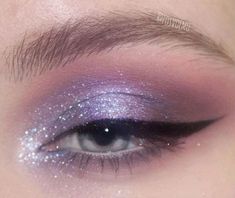 Quinceanera Makeup, Purple Makeup Looks, Make Up Designs, Concert Makeup, Prom Eye Makeup, Purple Eye Makeup, Cute Eye Makeup, Birthday Makeup, Eye Makeup Pictures