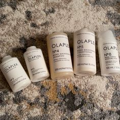 Price Is Firm Qty-2 Olaplex #3 Hair Perfector 3.3 Oz #3 Olaplex Hair Perfector, At Home Treatment That Reduces Breakage Qty-1 #4 Olaplex Bond Maintenance Shampoo Repairs And Protects Hair From Everyday Stresses- Including Damaged Hair, Split Ends, And Frizz- By Re-Linking Broken Bonds. Qty-1 #5 Olaplex Bonding Maintenance Conditioner Leaves Hair Easier To Manage, Shinier Qty-1 #8 Olaplex Bond Intense Moisture Mask Infused With Patented Olaplex Bond Building. Olaplex 3, Hair Split Ends, Broken Bonds, Split Ends, Protective Hairstyles, Damaged Hair, Easy Hairstyles, Womens Hairstyles, Split