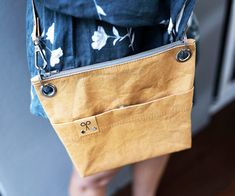 Sustainable Bag, Minimalist Bag, Festival Bag, Vegan Leather Bag, Vegan Bags, Fabric Bags, Market Bag, Kraft Paper