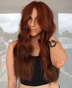 #cowboy #hair #copperhaircolor #copper Deep Auburn, Cowgirl Hair, Copper Hair Dark, Cowboy Copper, Spring Red, Ginger Hair Color, Copper Hair Color