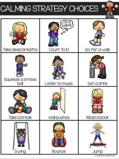 the calming strategy for children to practice their feelings and feelings in order to help them understand what they are doing