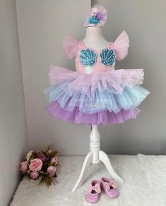 custom handmade dresses for your baby. Made with tulle. It is prepared with a soft cotton lining. It has a zipper on the back, very easy and comfortable to wear. 👉🏻 you can leave a message for more questions 👉🏻 It is a handmade dress that you can measure and customize. Very dense tulle layers are used, very fluffy, personalized color options are available, you can personalize ✈️Delivered to many countries within 1-5 days by express shipping 💝 Tulle Mermaid Dress With Ruffles, Tulle Mermaid Hem Dress With Ruffles, Fitted Tulle Mermaid Dress For Dress-up, Pink Tulle Mermaid Dress, Mermaid Princess Dress With Ruffles For Dress-up, Princess Mermaid Tutu Dress In Tulle, Princess Style Mermaid Tutu Dress In Tulle, Mermaid Tulle Tutu Dress With Ruffles, Fitted Mermaid Tutu Dress With Ruffles