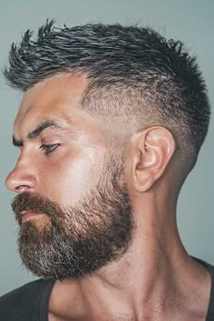 Military Hair, Military Haircut, Beard Styles Short, Beard Haircut, Haircut Types