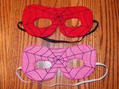 Spiderman or Spider Girl Felt Superhero Mask or Costume Accessory This listing is for 1 of the pictured masks. You choose your style: Spiderman or Spider Girl This mask is machine sewn. It has 2 layers of soft felt and an elastic strap sewn in. All Masks should be carefully hand washed and air dried. Use mild soap and no fabric softener. Smoke Free, Pet Free Home. If there is a superhero you are interested in that I do not have listed let me know and I will come up with a mask for that hero. Interested in a tutu to compliment your mask? You can find this fab Spiderman inspired tutu below: https://www.etsy.com/listing/198191368/spiderman-inspired-tutu-superhero-tutu?ref=shop_home_active_12 Need your mask a little faster then standard first class shipping?  We have an upgrade option availabl Kids Crafts Masks, Felt Superhero, Haunted Garage, Spiderman Girl, June Crafts, Superhero Mask, Spiderman Mask, Super Girls, 4 Birthday