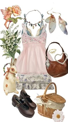 Fairycore Outfit, Blue Fairy, Outfit Collage, Funky Outfits, A Collage, Cute Fits