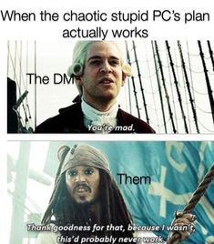 Dungeons and Dragons memes and jokes, funny series. If you like this kind of pins be sure to follow us. #dnd #baldursgate #diy #meme #funny #dnd5e #dungeonsanddragons #fyp #ttrpg #tabletopgames #dndmemes #roleplayingfun Pathfinder Rpg Characters, Dnd Stuff