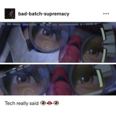 Bad Batch Tech, The Bad Batch Tech, Bad Batch Fanart Funny, Star Wars The Bad Batch Tech, Funny Clone Trooper Memes, Star Wars Clone Wars Memes