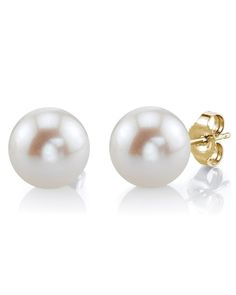 Looking for Freshwater Pearl Earrings? Buy this dazzling 11mm White Freshwater Round Pearl Stud Earrings and save 70% off retail prices. Shop now! Real Pearl Earrings Studs, White Pearl Earrings Stud, Pearl Earrings Studs Classy, Pearl Earrings Studs, Real Pearl Earrings, Dr Closet, White Pearl Earring, Freshwater Pearl Earrings, Fame Dr