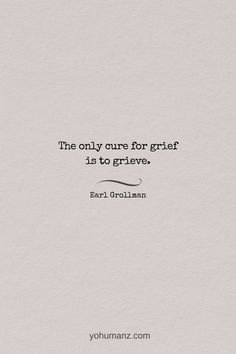 the only sure for great is to grieve - karl glotman quote