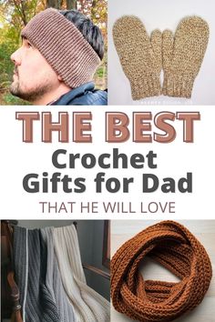 the best crochet gifts for dad that he will love