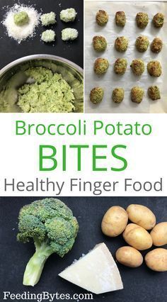 broccoli potato bites healthy finger food