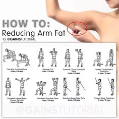 Arm Fat Exercises, Reduce Arm Fat, Reps And Sets, Lose Arm Fat, Arm Fat, Fat To Fit