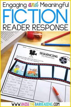 an engaging and mearifying fiction reader response for kids to use in their writing