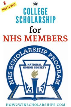 an image of the national non - society college logo with text that reads,'college scholarship for nis members '