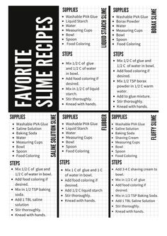 an info sheet with instructions on how to use the font and numbers for this recipe