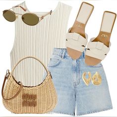 Outfit of the day 2025 Summer Fashion, Chic Mom Outfits, Cute Outfits With Jeans, Mode Zara, Stylish Summer Outfits, Simple Trendy Outfits