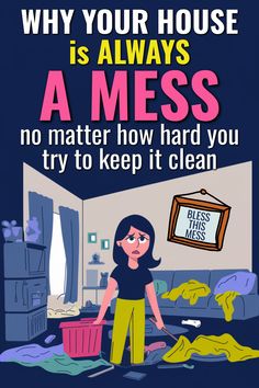 Why You Can't Keep Your House Clean and Clutter-Free - Home Decor - Storage and Organization - Home Organization Tips - Home Maintenance Clean House Inspiration Pictures, Clean Like A Maid, Closet Cleaning Hacks, Always Have A Clean House, Diy Declutter, Organize Clutter, A Slob Comes Clean, Monthly Cleaning Schedule