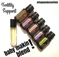 Doterra Fertility Blend, Fever Essential Oils, Fertility Oils, Essential Oils For Fertility, Fertility Support, Essential Oils Doterra, Roller Bottle Blends